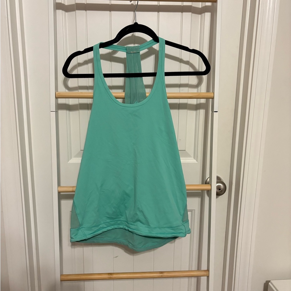 lululemon athletica Teal Tank Top